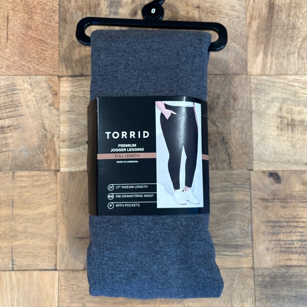Torrid Dark Gray Jogger Leggings